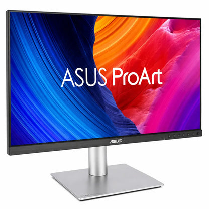 ASUS ProArt Display PA27JCV 5K IPS monitor right angle view designed for photographers, designers and video editors.