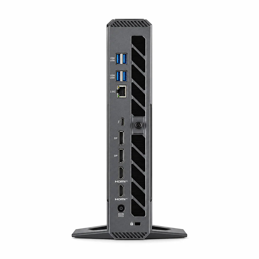 ASUS ROG NUC 2025 NUC15JNK Core Ultra 9 RTX 5070 Gaming Mini PC rear IO ports and connectivity -tpstech.in
