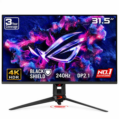ASUS ROG PG32UCDM3 31.5 inch 4K 240Hz QD-OLED Gaming Monitor front view display -tpstech.in