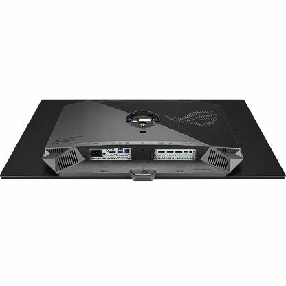 Bottom and rear connectivity input ports of ASUS ROG PG32UCDM3 4K OLED Gaming Monitor -tpstech.in