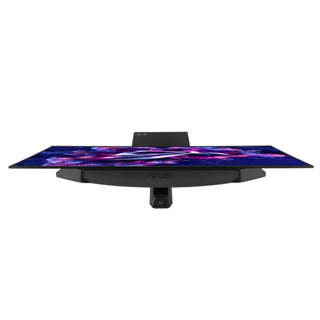 ASUS ROG Strix OLED XG32UCWG 31.5 Inch 4K Gaming Monitor top-down view showing slim profile and mount -tpstech.in