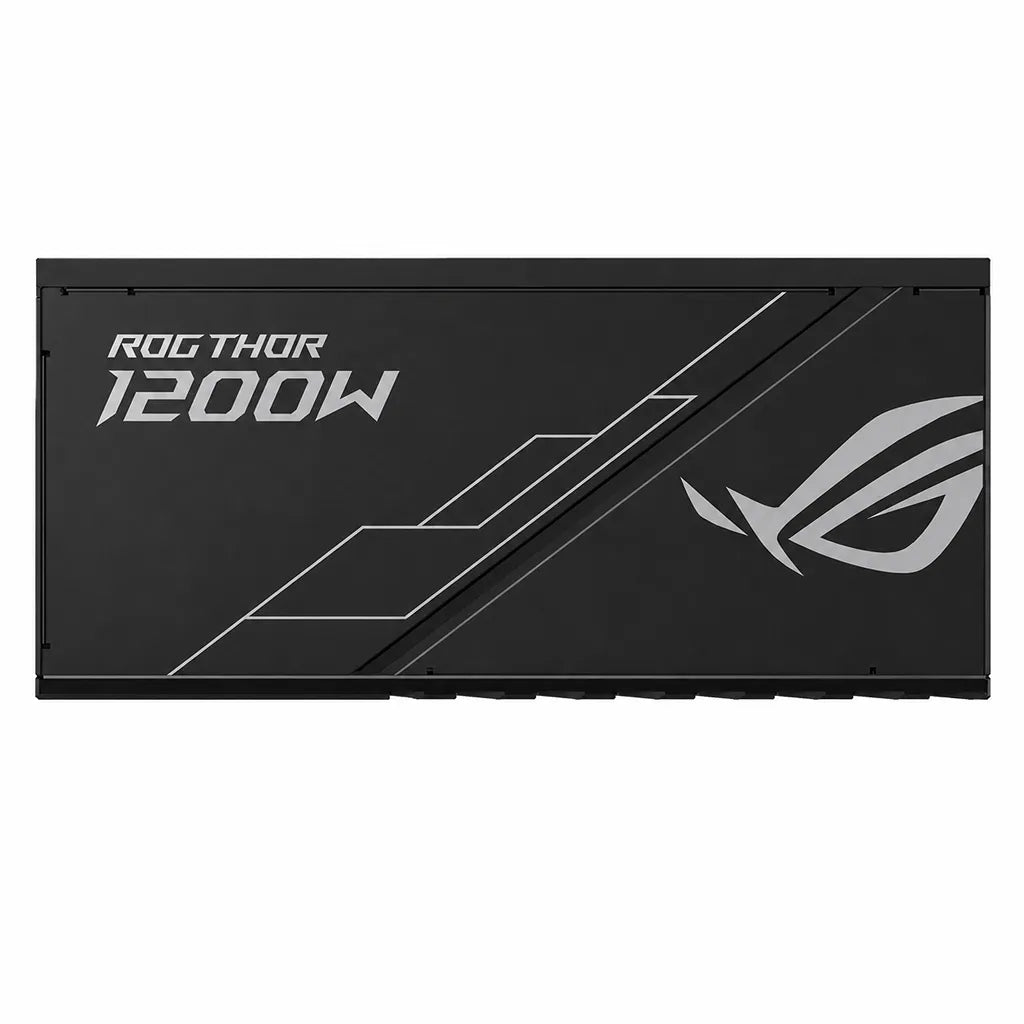 ASUS ROG Thor 1200P 1200W power supply side panel with ROG Thor branding and Republic of Gamers logo-tpstech.in