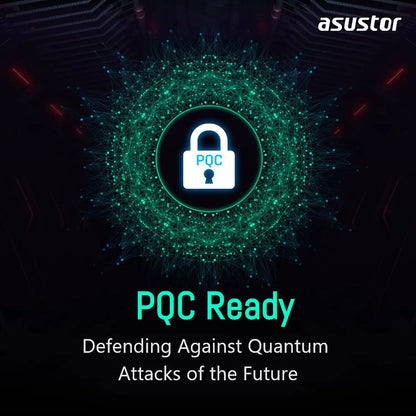 ASUSTOR LOCKERSTOR 10 Gen3 AS6810T Post-Quantum Cryptography PQC Security Protection -tpstech.in