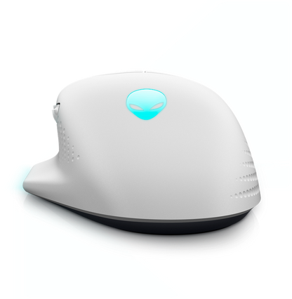 Dell Alienware AW620M RGB 26,000 DPI Optical 2.4GHz Wireless Gaming Mouse - Lunar Light