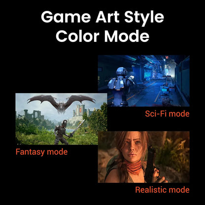 BenQ MOBIUZ EX271UZ gaming monitor featuring Fantasy, Sci-Fi and Realistic Game Art color modes -tpstech.in