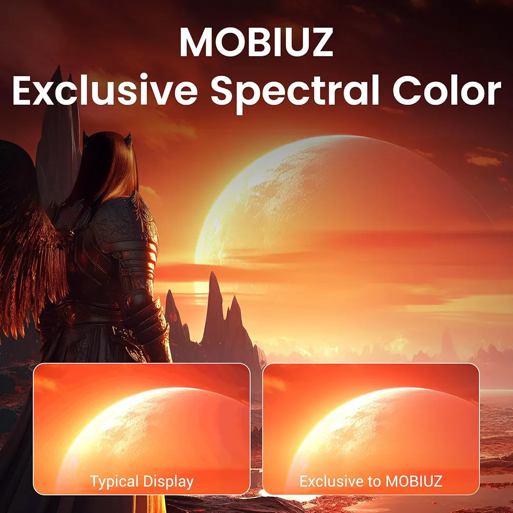 BenQ MOBIUZ EX271UZ gaming monitor with exclusive Spectral Color technology for immersive and accurate color reproduction -tpstech.in