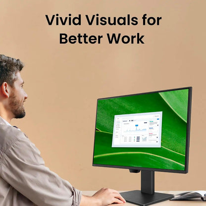 BenQ GW2490P 24 inch IPS monitor displaying vivid visuals for office work-tpstech.in
