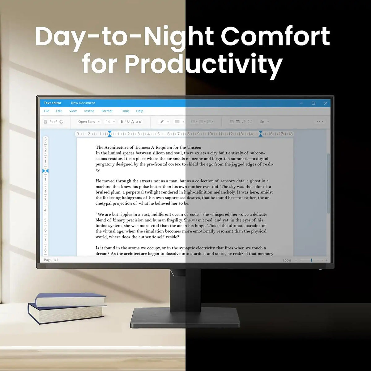 BenQ GW2490P Eye-Care monitor designed for comfortable day-to-night productivity and viewing-tpstech.in