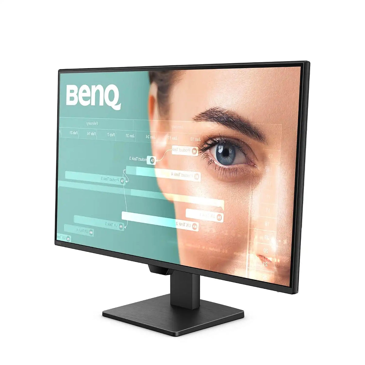 BenQ GW2790P 27 inch IPS Full HD monitor front angle view-tpstech.in
