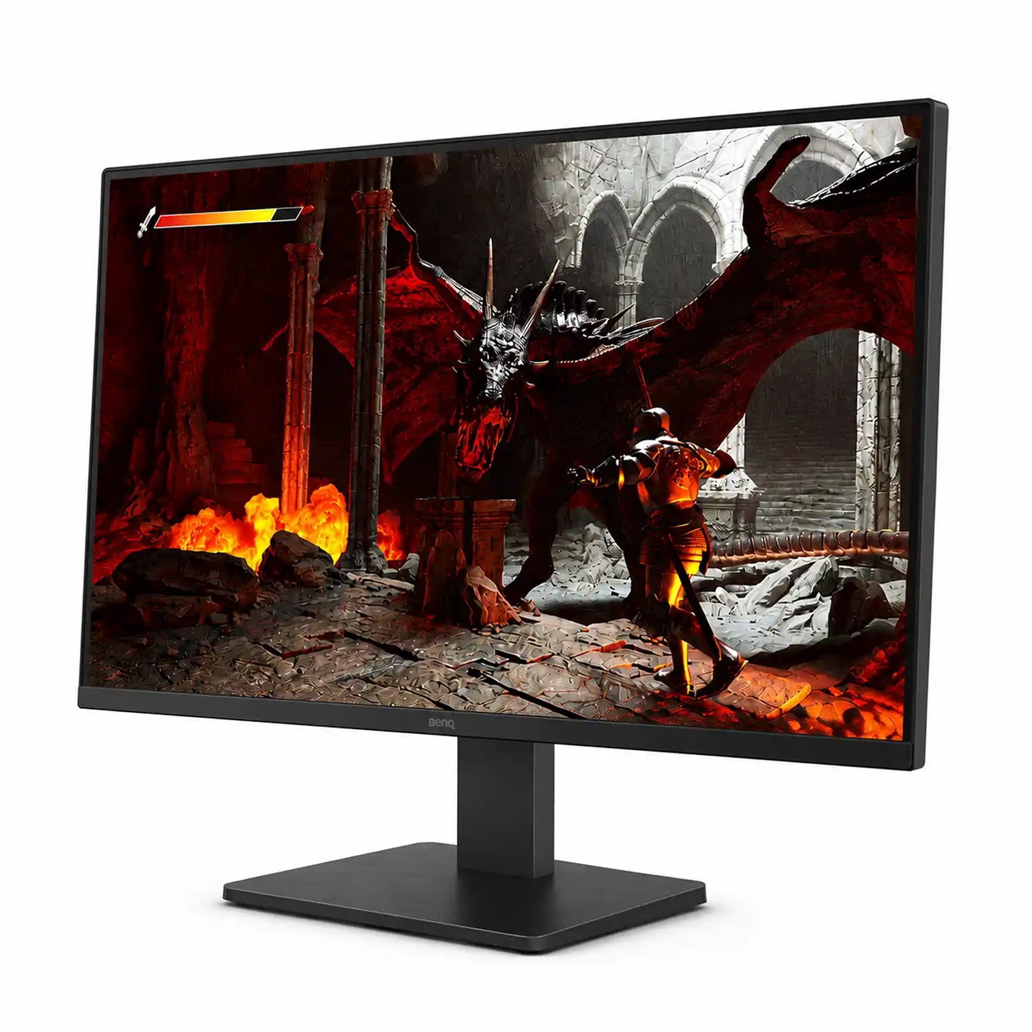 BenQ GW2791P 27 inch IPS monitor right angle view with Full HD gaming display-tpstech.in