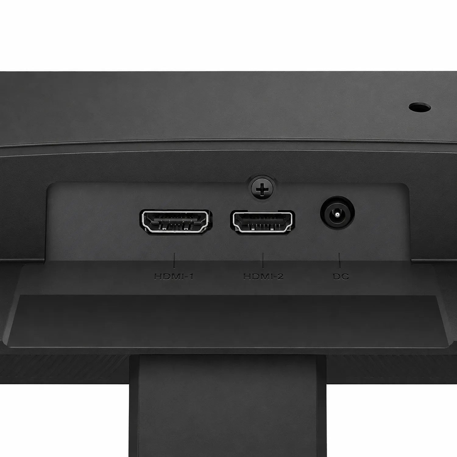 BenQ GW2791P monitor rear connectivity with dual HDMI ports and DC power input-tpstech.in