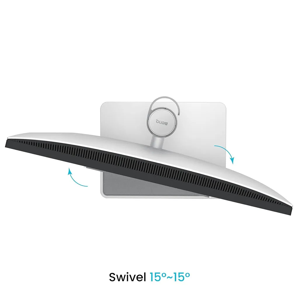 BenQ MA270S 27-inch 5K monitor with ±15° swivel adjustment for flexible viewing angles -tpstech.in