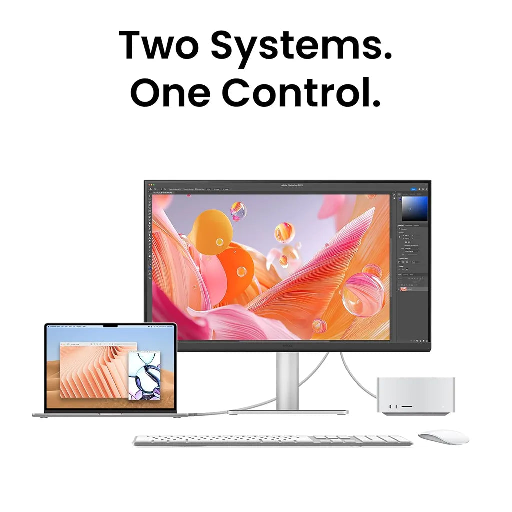 BenQ MA320UG Smart KVM 4K monitor for Mac and Windows creative workstations with Thunderbolt 4 -tpstech.in