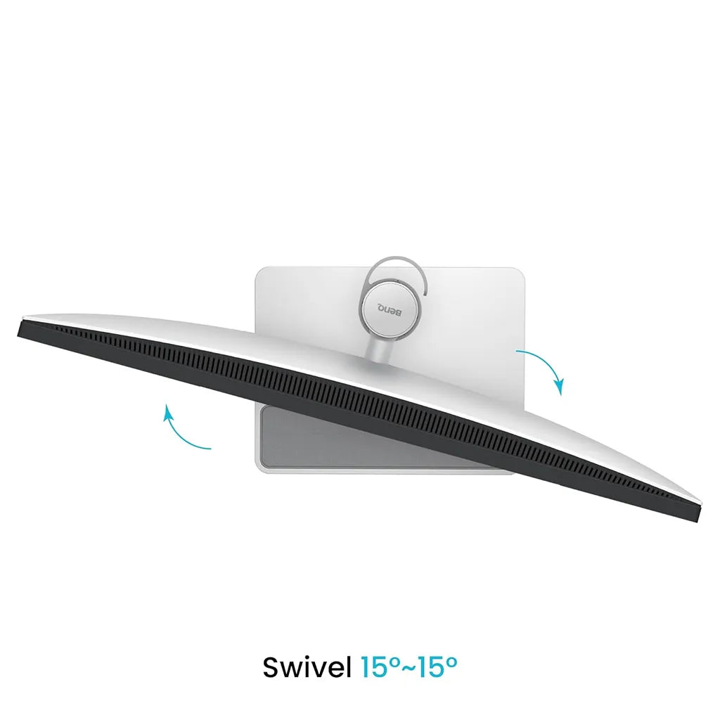 BenQ MA320UG ergonomic monitor with 15-degree swivel adjustment for a comfortable viewing experience -tpstech.in