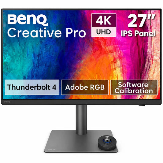 BenQ PD2732U 27-inch 4K UHD IPS Creative Monitor with Hotkey Puck G3 and Adobe RGB color support -tpstech.in