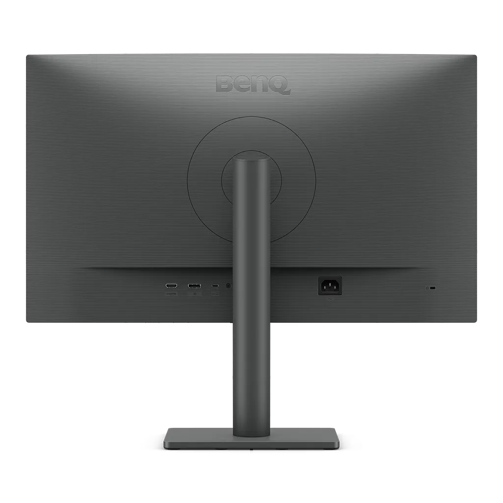 BenQ RD270Q programming monitor rear view showing modern design and rear connectivity layout -tpstech.in