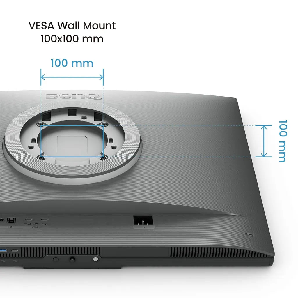 BenQ RD280UG programming monitor with 100 x 100 mm VESA wall mount compatibility for flexible installation -tpstech.in