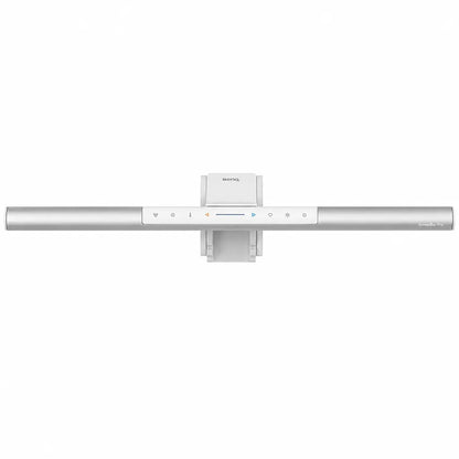 BenQ ScreenBar PRO LED monitor light bar front view with integrated touch controls and patented monitor clamp for glare-free workspace lighting -tpstech.in