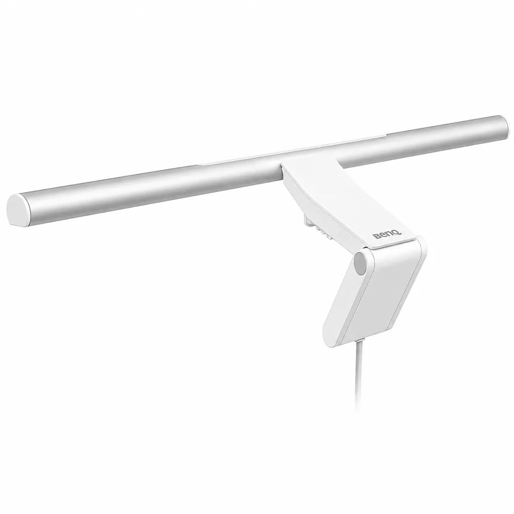 BenQ ScreenBar PRO LED monitor light bar front view with integrated touch controls and patented monitor clamp for glare-free workspace lighting -tpstech.in