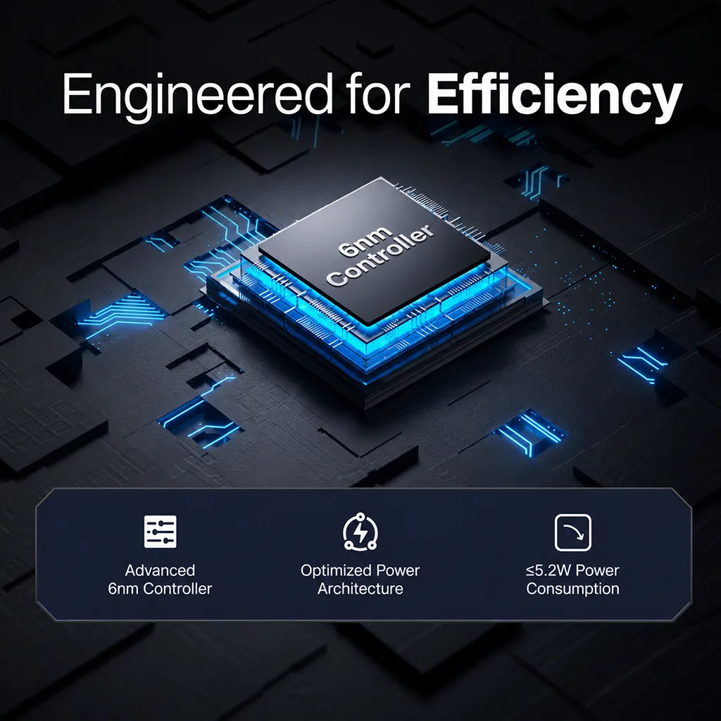 Biwin M560 PCIe Gen5 SSD with advanced 6nm controller and efficient power architecture -tpstech.in