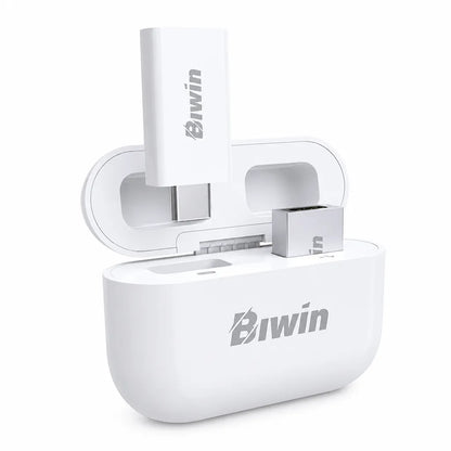 Biwin UD400 USB flash drive and dual connector storage case-tpstech.in