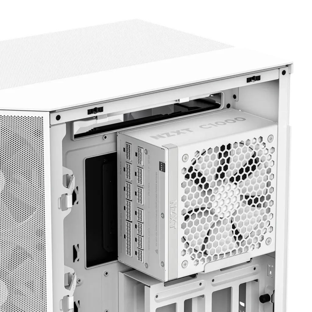 NZXT C1000 1000W Full Modular 80 Plus Gold ATX 3.1 SMPS Power Supply-White