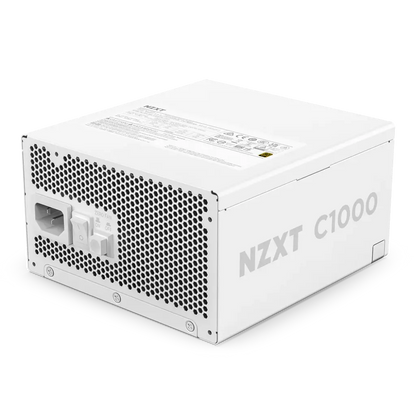 NZXT C1000 1000W Full Modular 80 Plus Gold ATX 3.1 SMPS Power Supply-White