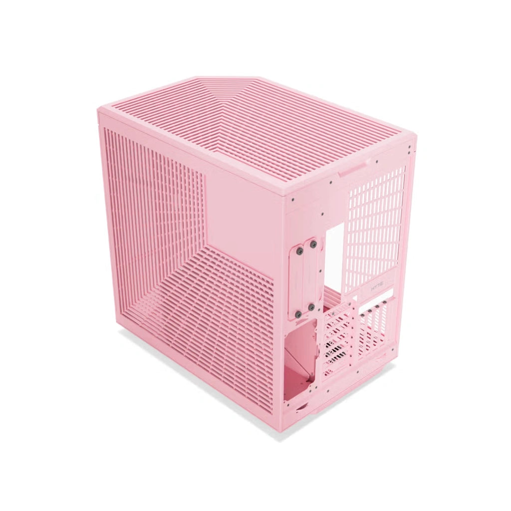 HYTE Y70 Mid-Tower PC ATX Case with Modern Aesthetic Case-Strawberry Milk
