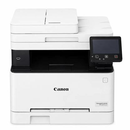 Canon imageCLASS MF645Cx colour laser multifunction printer front view with touchscreen and USB connectivity -tpstech.in