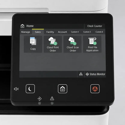 Canon imageCLASS MF756Cx II featuring a 12.7 cm color touchscreen control panel -tpstech.in