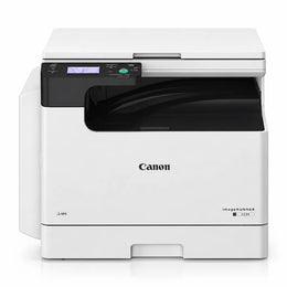 Canon imageRUNNER 2224 A3 monochrome laser multifunction printer front view with platen cover -tpstech.in