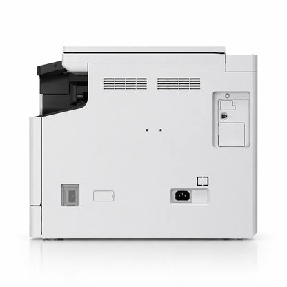 Canon imageRUNNER 2224 A3 monochrome multifunction printer rear view showing ports and power connection -tpstech.in