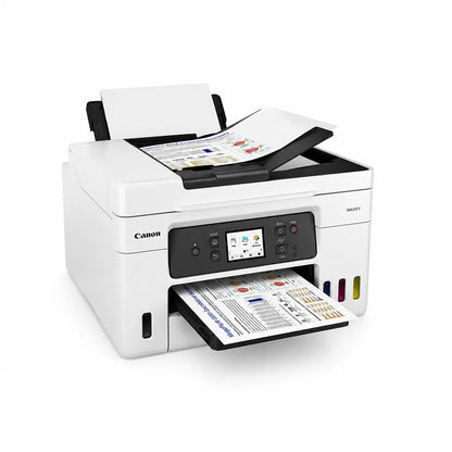 Canon MAXIFY GX4070 multifunction ink tank printer showing ADF document handling and colour document printing -tpstech.in