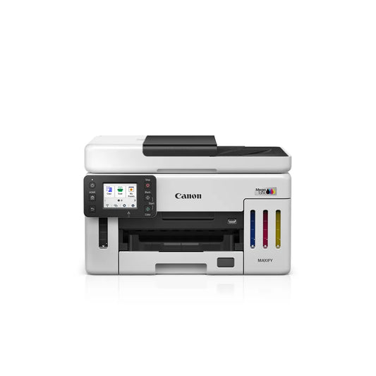 Canon MAXIFY GX6170 front view MegaTank multifunction ink tank printer with colour ink reservoirs -tpstech.in