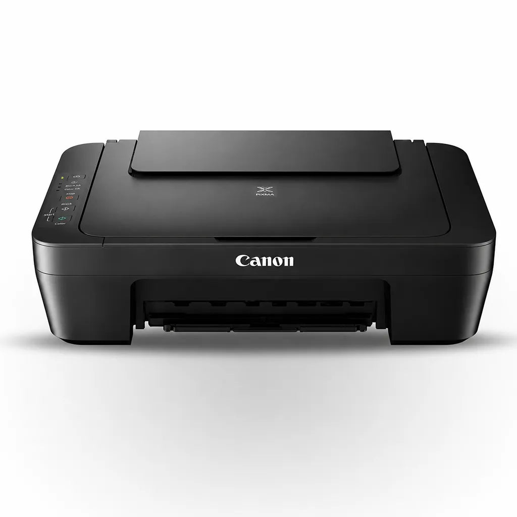 Canon MG2570S compact all-in-one colour inkjet printer front view -tpstech.in