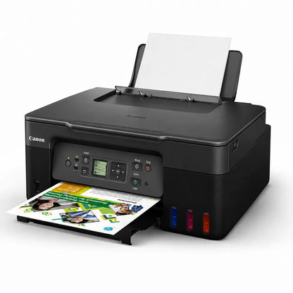 Canon PIXMA G3770 color ink tank printer producing a high quality printed document -tpstech.in