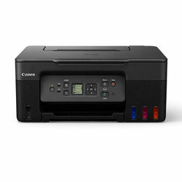 Canon PIXMA G3770 front view showing control panel and integrated color ink tanks -tpstech.in