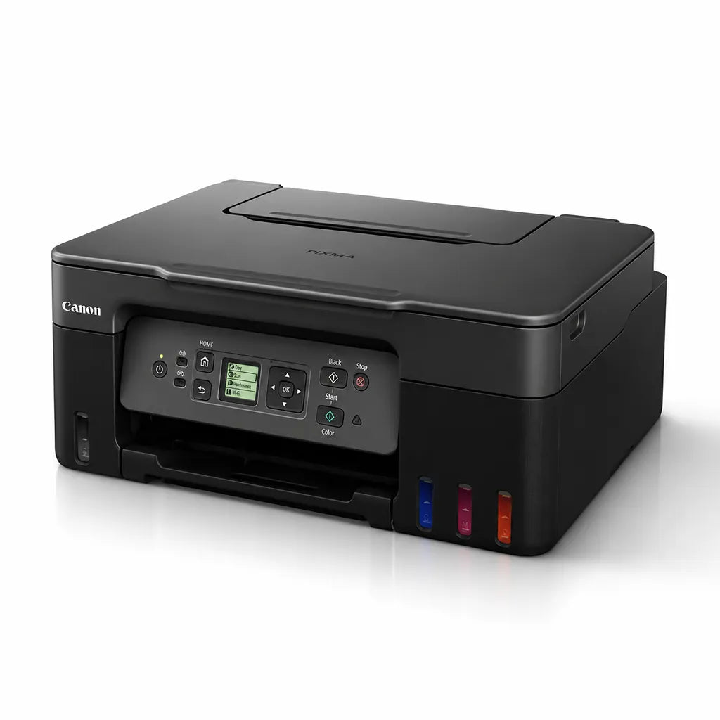 Canon PIXMA G3770 WiFi color ink tank printer front view with multifunction design -tpstech.in