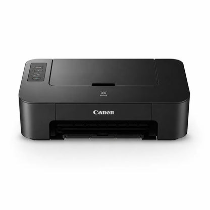 Canon PIXMA TS207 compact single function colour inkjet printer front view tpstech.in