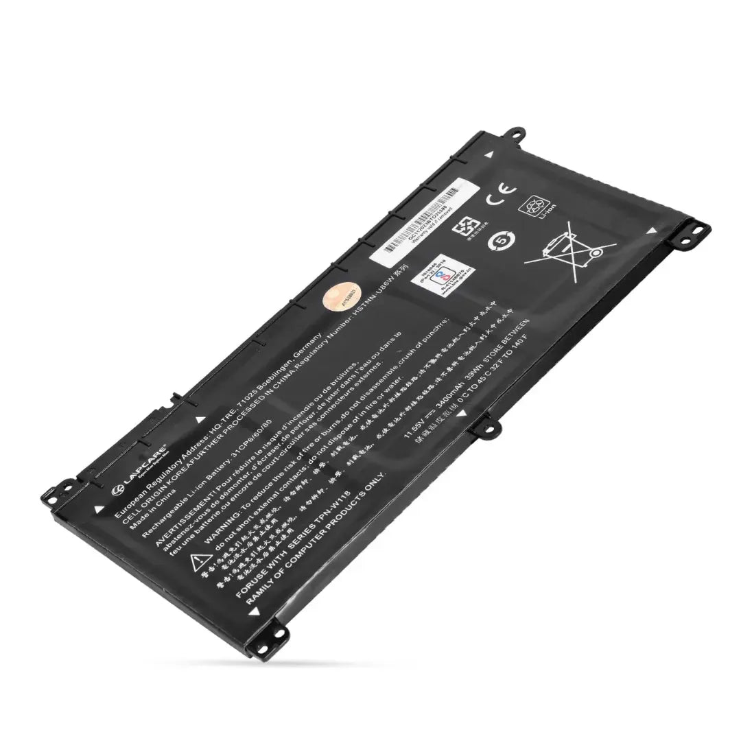 HP Pavilion 14-AL Series Compatible Laptop Battery 3400mAh 41.5Wh 11.55V 3 Cell - SE03XL