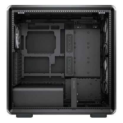 Cooler Master MasterFrame 600 Mesh ARGB Open-Frame E-ATX Mid Tower PC Case Black spacious interior supporting E-ATX motherboards, large GPUs and advanced cooling -tpstech.in