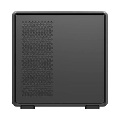 Cooler Master MasterFrame 600 Mesh ARGB Open-Frame E-ATX Mid Tower PC Case Black right side panel with ventilated mesh design for enhanced airflow -tpstech.in