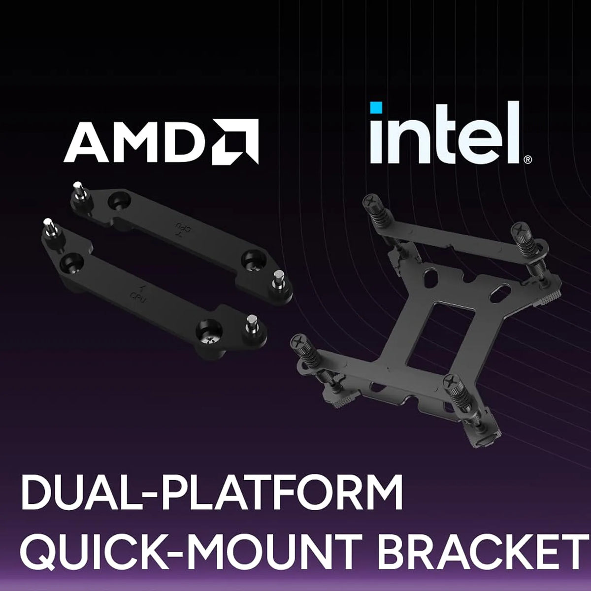 Cooler Master MasterLiquid Core Nex 240 ARGB AIO Liquid CPU Cooler White dual-platform quick-mount bracket for AMD and Intel -tpstech.in