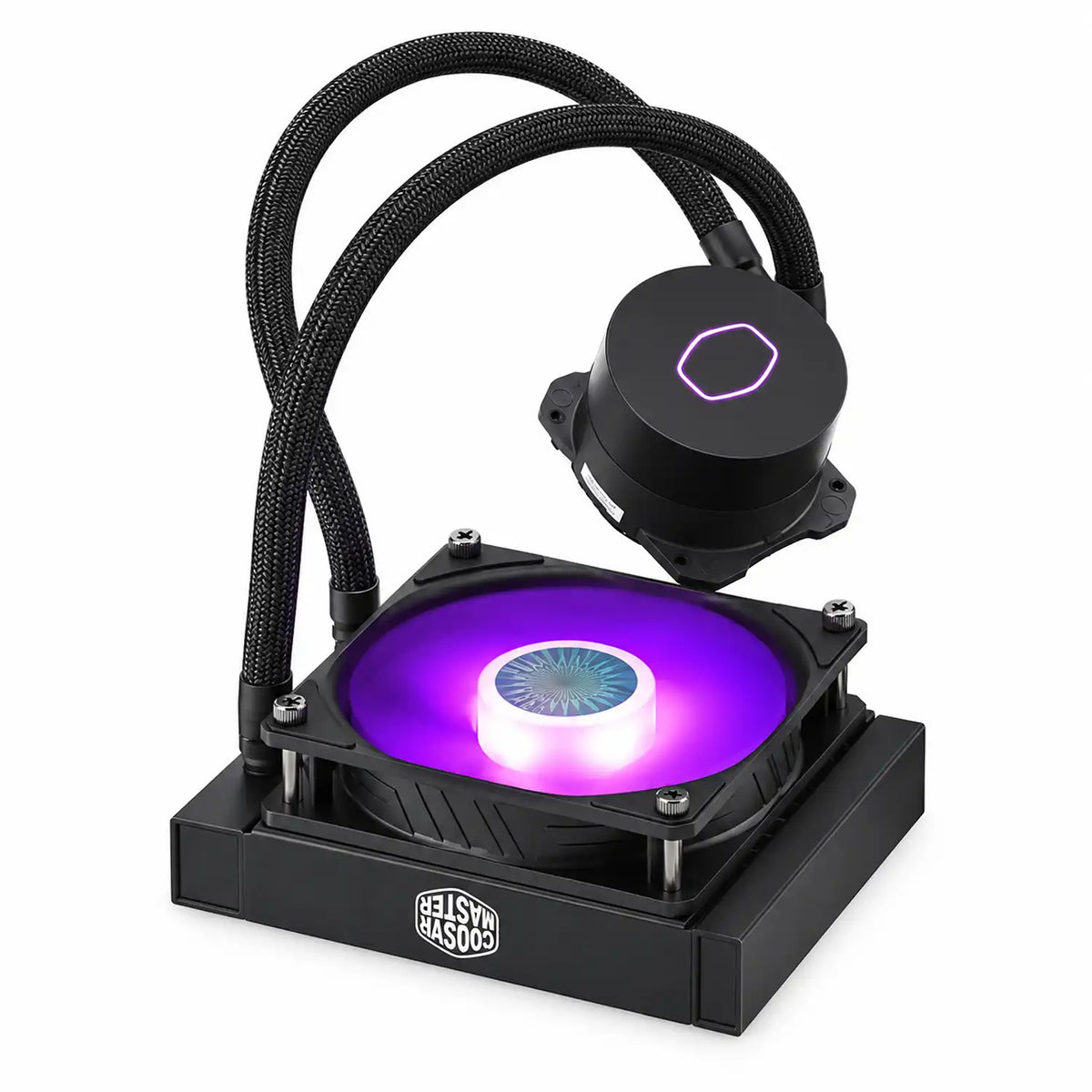 Cooler Master MasterLiquid ML120L V2 RGB 120mm CPU Liquid Cooler Radiator with Raised Pump -tpstech.in