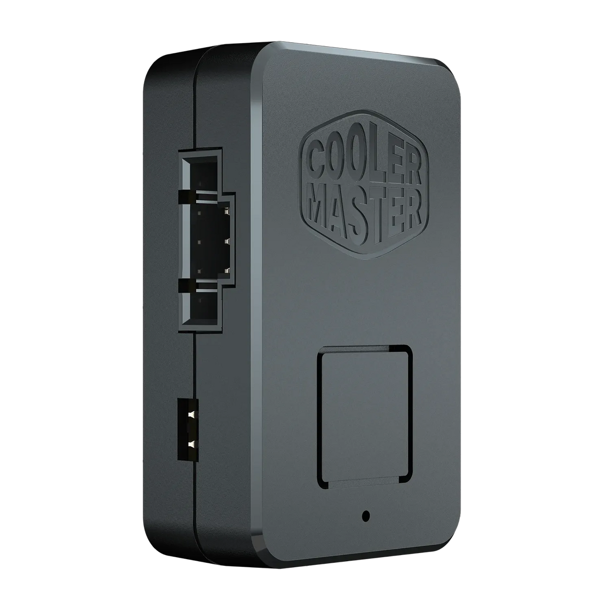 Cooler Master Mini Addressable RGB LED Controller 4-Port ARGB perspective view showing side ports -tpstech.in