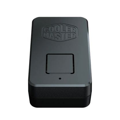 Cooler Master Mini Addressable RGB LED Controller compact casing low angle view -tpstech.in