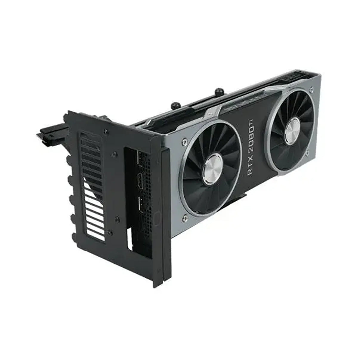 Cooler Master Vertical GPU Holder Kit V2 with PCIe 3.0 Riser Cable mounted graphics card display -tpstech.in