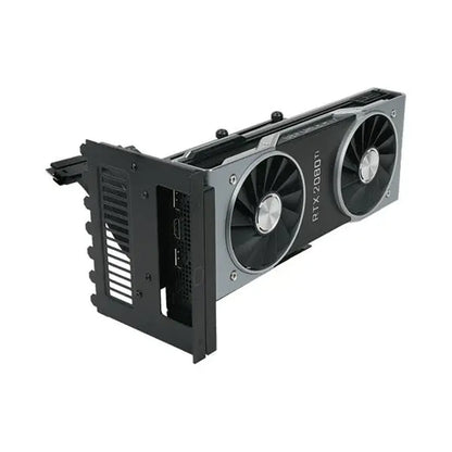 Cooler Master Vertical GPU Holder Kit V2 with PCIe 3.0 Riser Cable mounted graphics card display -tpstech.in