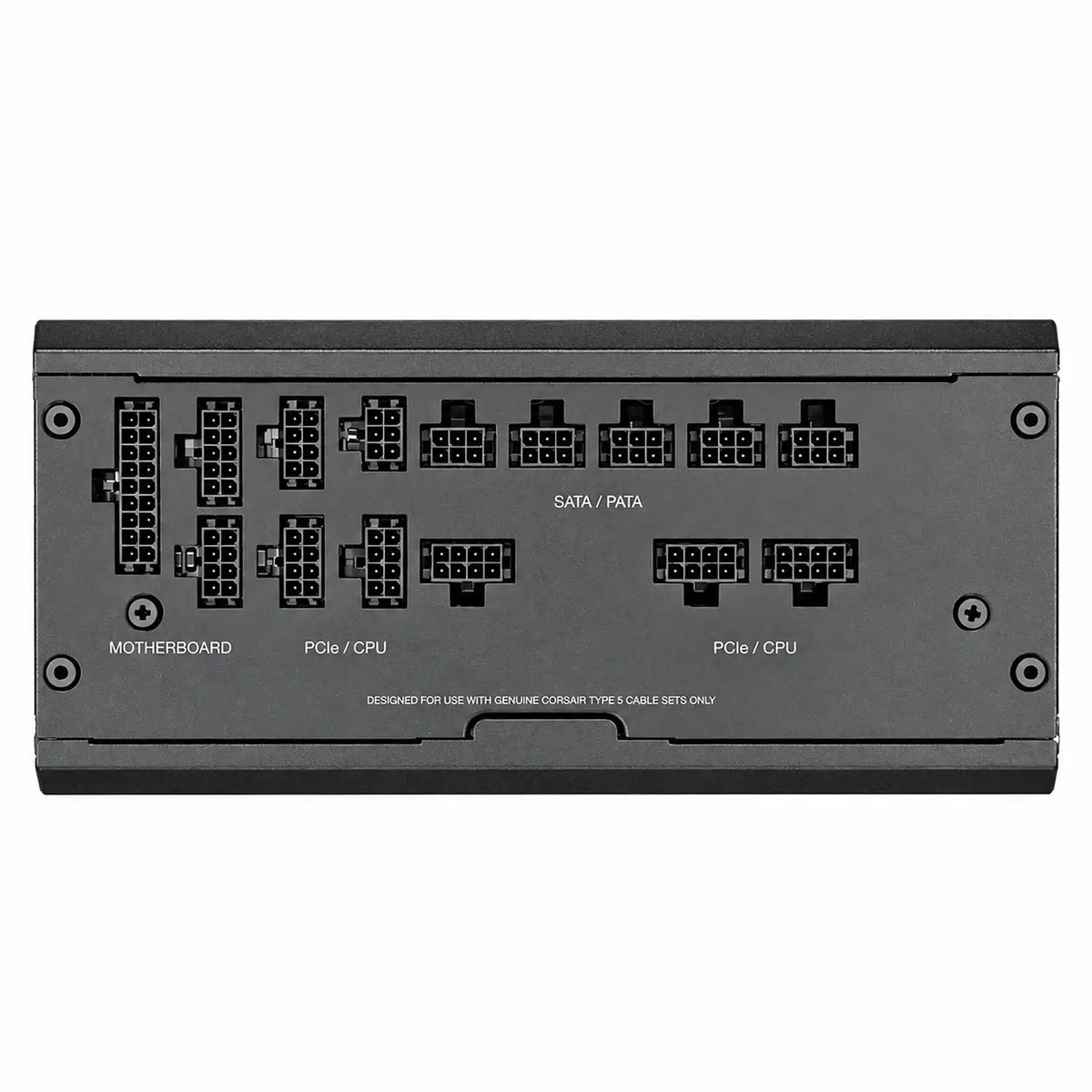 Corsair RM1000X Shift 1000W 80 Plus Gold ATX 3.1 SMPS side mounted modular interface for motherboard pcie and sata cables tpstech.in