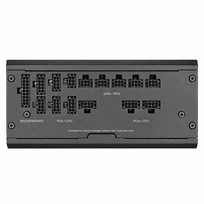 Corsair RM1000X Shift 1000W 80 Plus Gold ATX 3.1 SMPS side mounted modular interface for motherboard pcie and sata cables tpstech.in